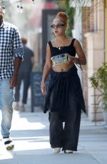 TESSA THOMPSON Out Shopping for Home Goods in Los Angeles 08/18/2022