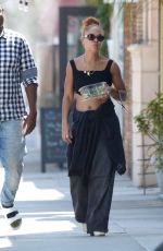 TESSA THOMPSON Out Shopping for Home Goods in Los Angeles 08/18/2022