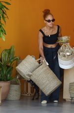 TESSA THOMPSON Out Shopping for Home Goods in Los Angeles 08/18/2022