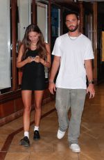 THYLANE BLONDEAU and Ben Attal Night Out in Saint Tropez 08/28/2022