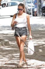 THYLANE BLONDEAU and Ben Attal Out in Saint Tropez 08/26/2022
