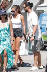 THYLANE BLONDEAU and Ben Attal Out in Saint Tropez 08/26/2022