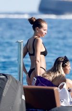THYLANE BLONDEAU in Bikini at a Yacht in Saint Tropez 08/21/2022