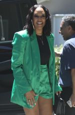 TIA MOWRY Arrives at Day of Indulgence Party in Brentwood 08/14/2022