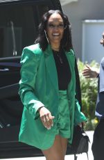 TIA MOWRY Arrives at Day of Indulgence Party in Brentwood 08/14/2022