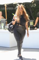 TYRA BANKS Arrives at Day of Indulgence Party in Brentwood 08/14/2022