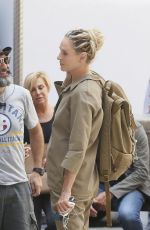 UMA THURMAN on the Set of The Old Guard 2 in Rome 08/20/2022