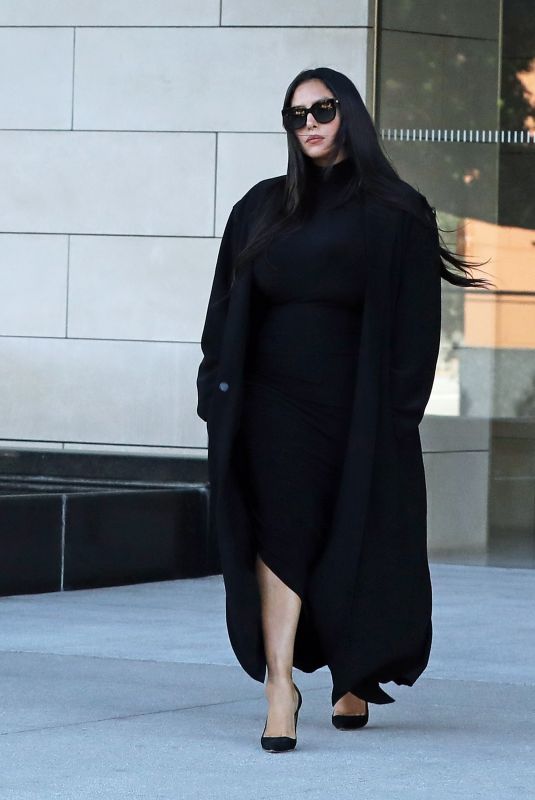 VANESSA BRYANT Leaves Courthouse in Los Angeles 08/15/2022