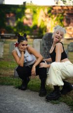 VANESSA HUDGENS and GG MAGREE at a Photoshoot, August 2022
