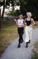 VANESSA HUDGENS and GG MAGREE at a Photoshoot, August 2022