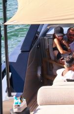 VICTORIA and David BECKHAM at a Boat in South Beach 08/27/2022