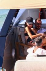 VICTORIA and David BECKHAM at a Boat in South Beach 08/27/2022