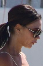 VICTORIA BECKHAM at a Yacht in Palm Beach 08/03/2022
