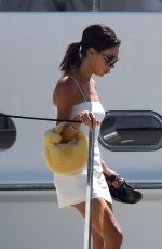 VICTORIA BECKHAM at a Yacht in Palm Beach 08/03/2022