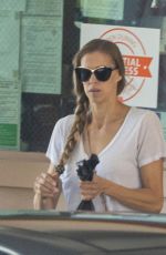 VICTORIA PRINCE at a Gas Station in Calabasas 08/28/2022