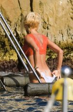 VICTORIA SIVLSTEDT in Bikini at a Pool in Antibes 07/04/2022