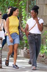 YARA and KERI SHAHIDI Out in New York 08/14/2022