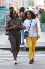 YARA SHAHIDI Out and About in New York 08/16/2022