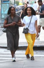 YARA SHAHIDI Out and About in New York 08/16/2022