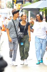 YARA SHAHIDI Out and About in New York 08/17/2022