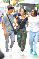 YARA SHAHIDI Out and About in New York 08/17/2022