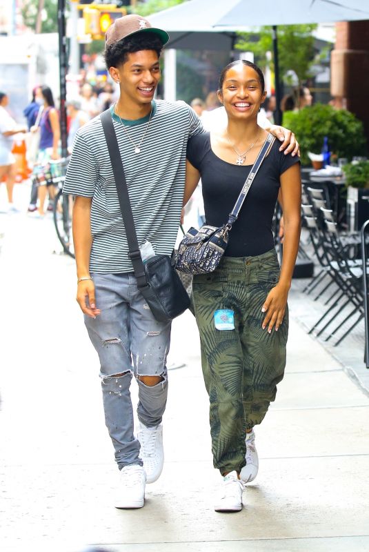 YARA SHAHIDI Out and About in New York 08/17/2022