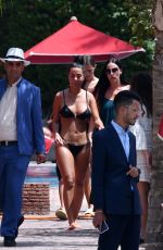 YAZMIN OUKHELLOU in Bikini on Vacation in Marrakech 08/25/2022