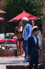 YAZMIN OUKHELLOU in Bikini on Vacation in Marrakech 08/25/2022