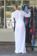 YOLANDA HADID Out Shopping at Vitamin Barn in Malibu 08/21/2022