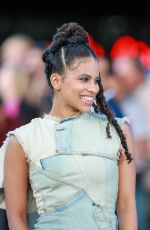 ZAZIE BEETZ Arrives at Bullet Train Premiere in Westwood 08/01/2022