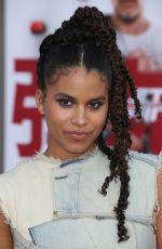 ZAZIE BEETZ at Bullet Train Premiere in Los Angeles 08/01/2022