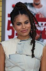 ZAZIE BEETZ at Bullet Train Premiere in Los Angeles 08/01/2022