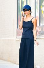 ZOE KRAVITZ Out Smoking in New York 08/24/2022