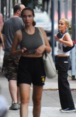 ZOEY DEUTCH Out and About in New York 08/04/2022