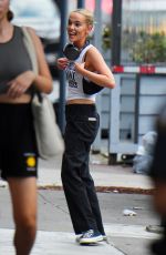 ZOEY DEUTCH Out and About in New York 08/04/2022