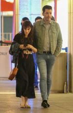 ZOOEY DESCHANEL Arrives at Mark Taper Forum in Los Angeles08/03/2022