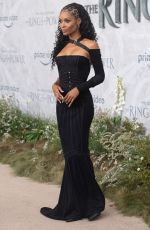 ZURI HALL at The Lord of the Rings: The Rings of Power Premiere in London 08/30/2022