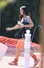 ADDISON RAE and Omer Fedi Out at Erewhon Market for Lunch in Los Angeles 09/22/2022