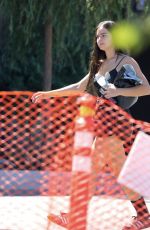 ADDISON RAE and Omer Fedi Out at Erewhon Market for Lunch in Los Angeles 09/22/2022