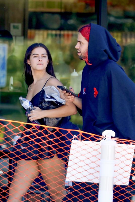 ADDISON RAE and Omer Fedi Out at Erewhon Market for Lunch in Los Angeles 09/22/2022