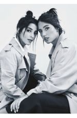 ADELE EXARCHOPOULOS and LEILA BEK in Madame Figaro, September 2022