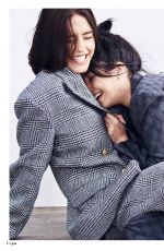 ADELE EXARCHOPOULOS and LEILA BEK in Madame Figaro, September 2022