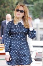 AIMEE LOU WOOD Arrives at Excelsior Hotel at 79th Venice International Film Festival 09/01/2022