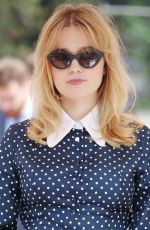 AIMEE LOU WOOD Arrives at Excelsior Hotel at 79th Venice International Film Festival 09/01/2022