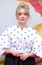 AIMEE LOU WOOD at Living Premiere at 79th Venice International Film Festival 09/01/2022