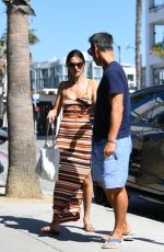 ALESSANDRA AMBROSIO and Richard Lee Out in Santa Monica 09/28/2022