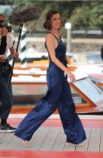 ALESSANDRA AMBROSIO Arrives at Excelsior Hotel in Venice 09/01/2022