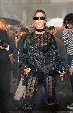 ALESSANDRA AMBROSIO at Dolce & Gabbana Fashion Show in Milan 09/24/2022