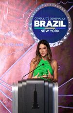 ALESSANDRA AMBROSIO at Empire State Building in New York 09/07/2022