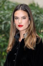 ALESSANDRA AMBROSIO at Giorgio Armani Fashion Show in Milan 09/25/2022